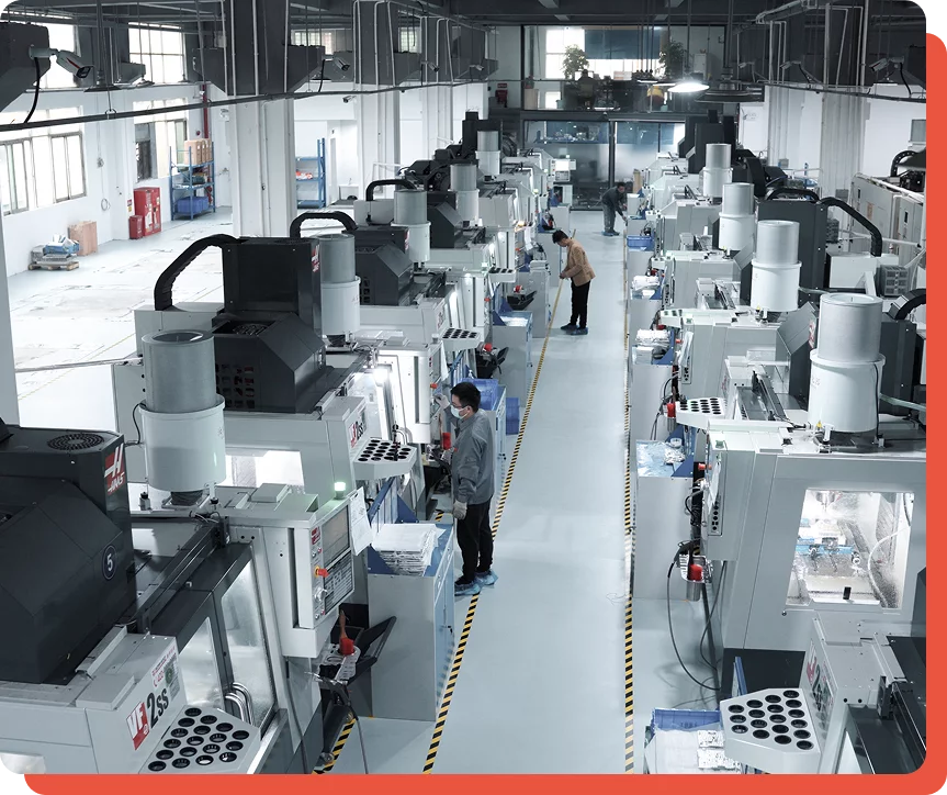 rd cnc machine facility