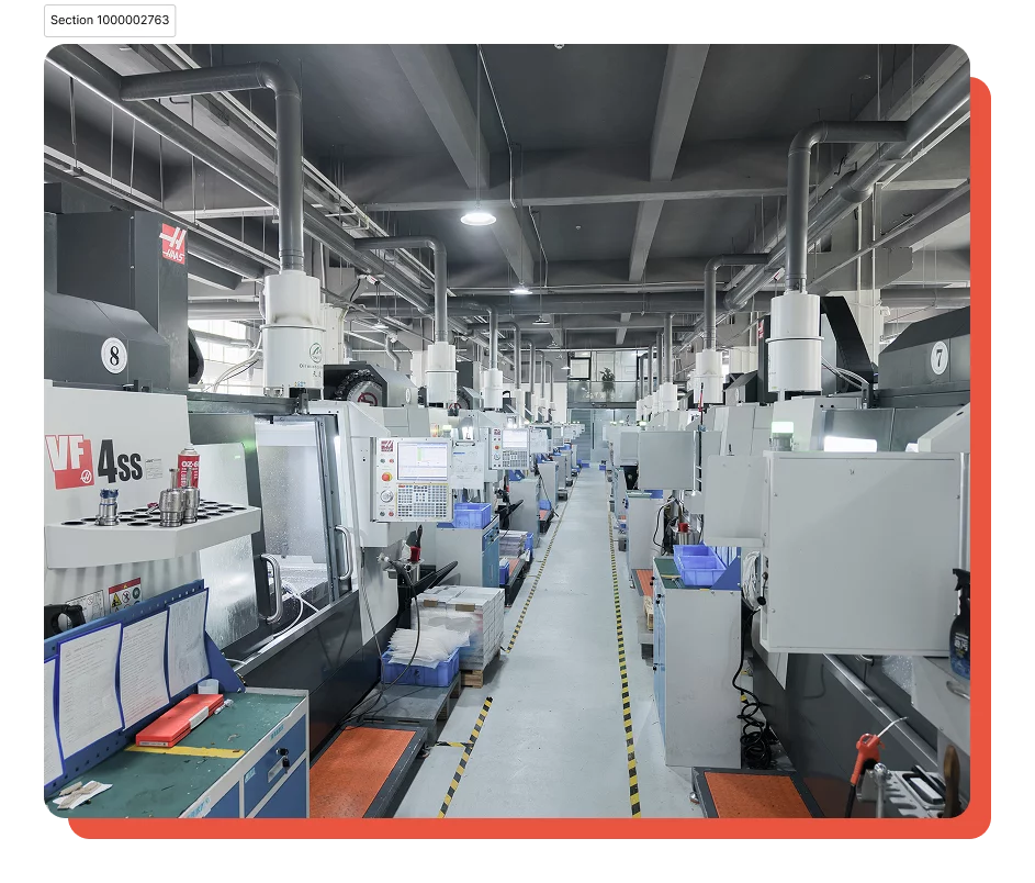 rd cnc machine production line