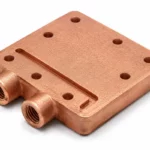 Copper 3D printed thermal management component