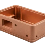 Copper 3D printed electronic heat sink enclosure removebg