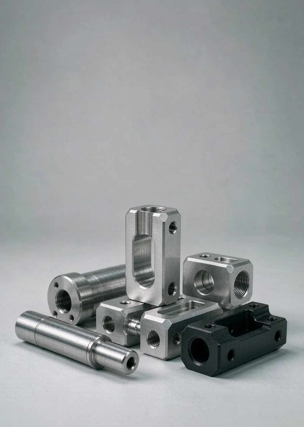 CNC machined aluminium and stainless precision parts